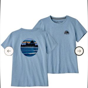 NWT Patagonia Skyline Stencil Responsibili-tee shirt - Medium